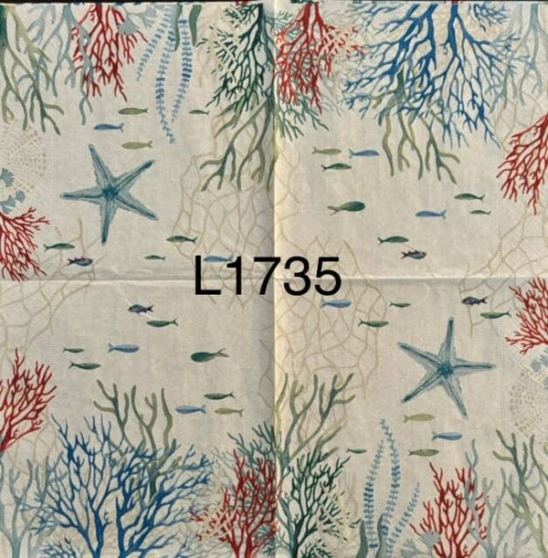 Beach (L1735) - Sea Life (Under the Sea)