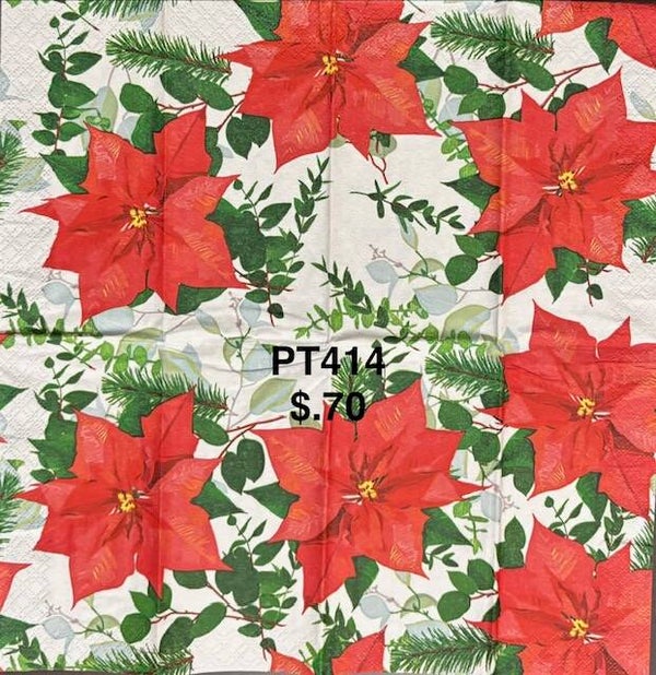 Christmas (PT414) - Poinsettas