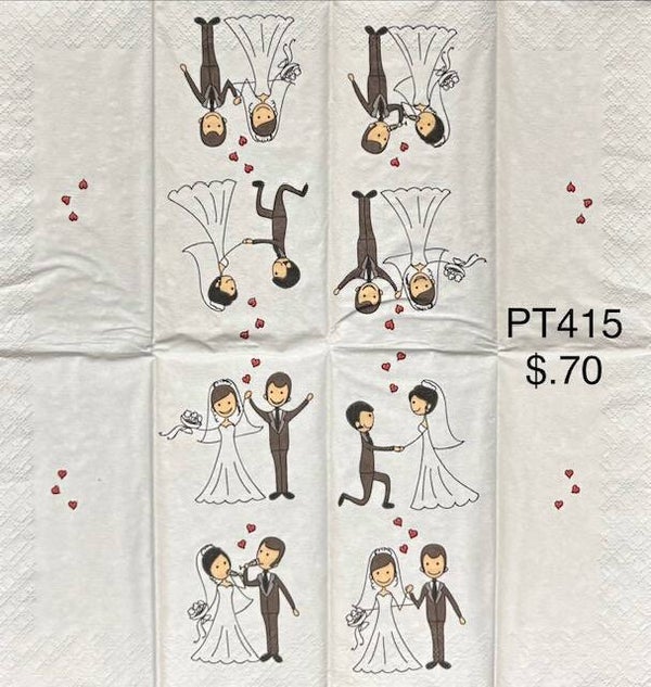 Wedding (PT415) - Bride and Groom
