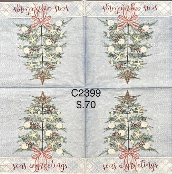 Christmas (C2399) - Seas & Greetings Shell Christmas Tree