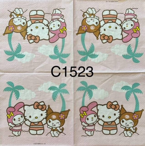 People (C1523) - Hello Kitty at the Beach