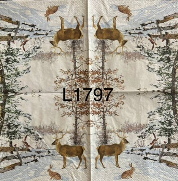 Deer (L1797) - Deer and Bunny