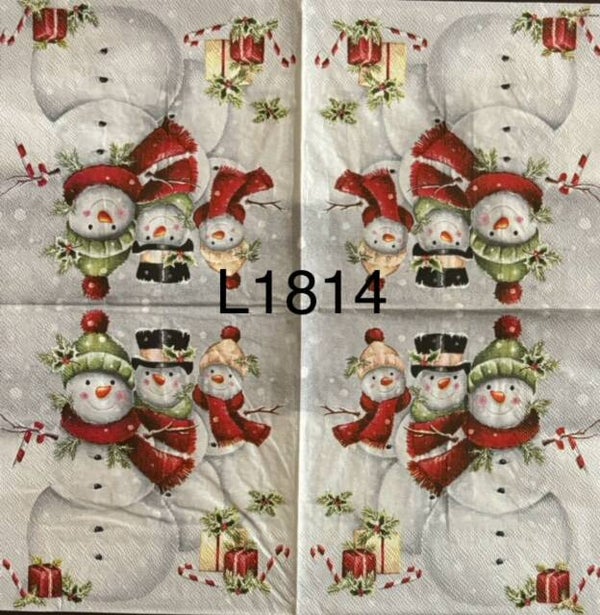 Christmas (L1814) - Snowman Family
