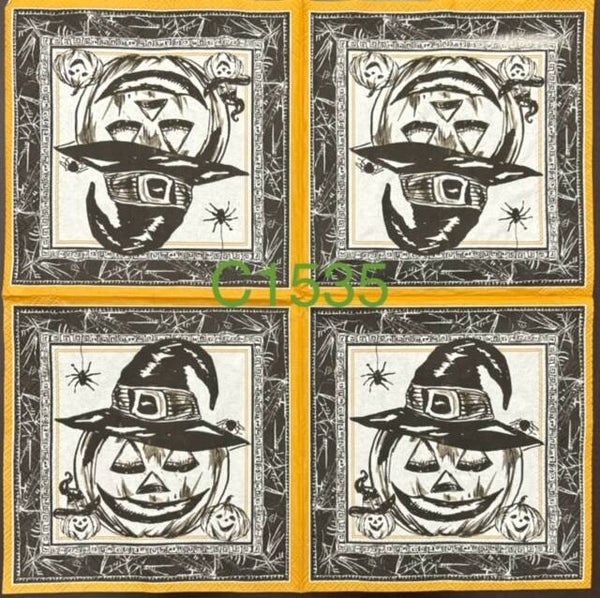 Halloween (C1535) - Spooky Jack O Lantern