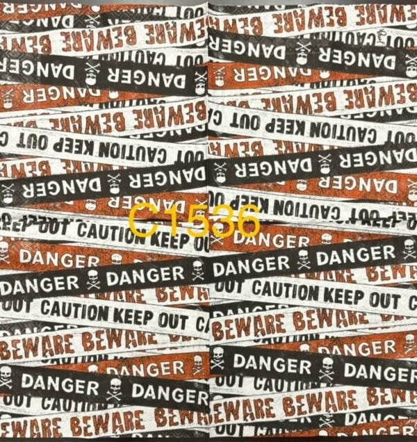 Halloween (C1536) - Danger Beware Signs