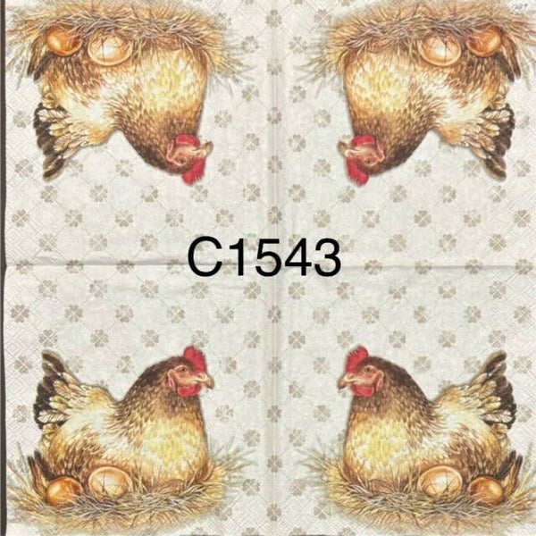 Birds (C1543) - Jenny Hen (Chicken)