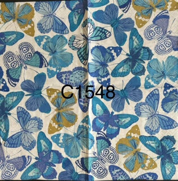 Butterflies (C1548) - Blue Butterflies