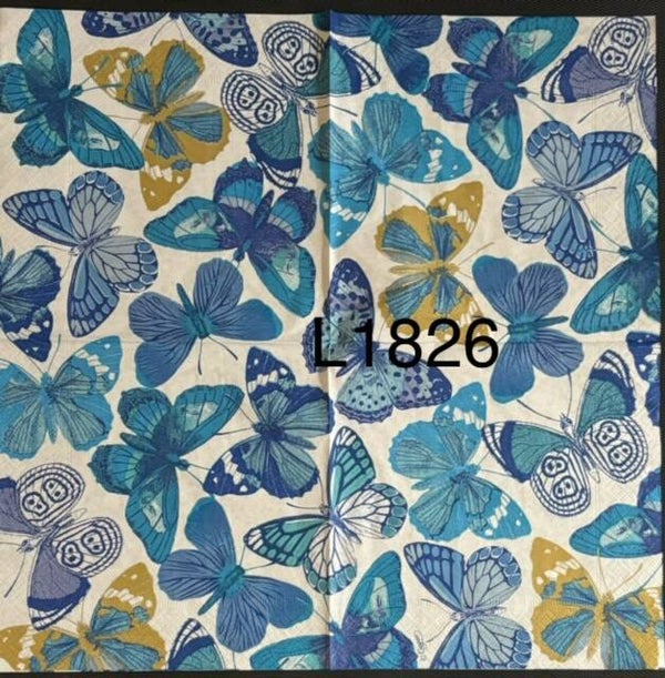 Butterflies (L1826) - Blue Butterflies