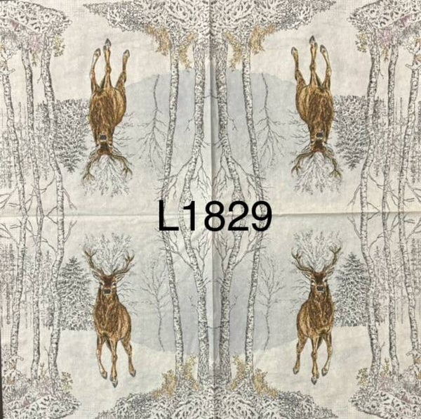 Deer (L1829) - Winter Deer