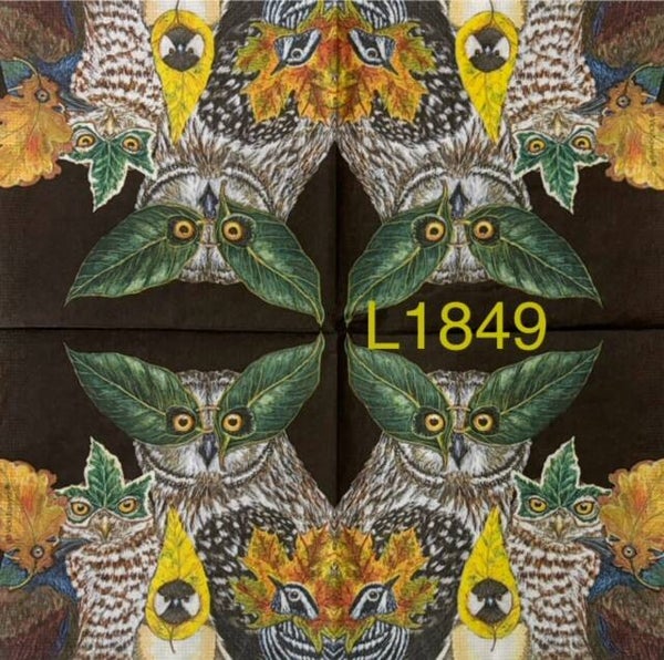 Birds (L1849) - Masquerade Party Owls