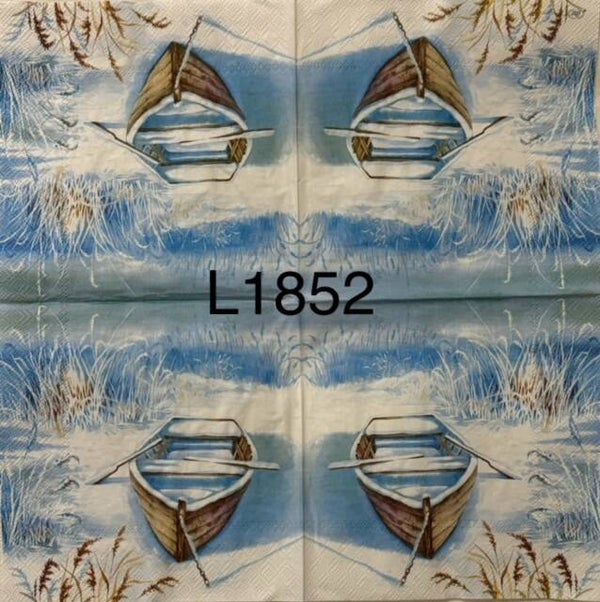 Winter (L1852) - The Boat in the Ice