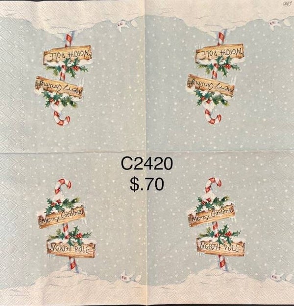 Christmas (C2420) - Street Signs
