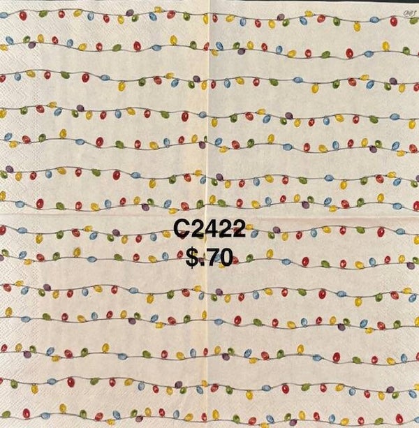 Christmas (C2422) - Strings of Christmas Lights