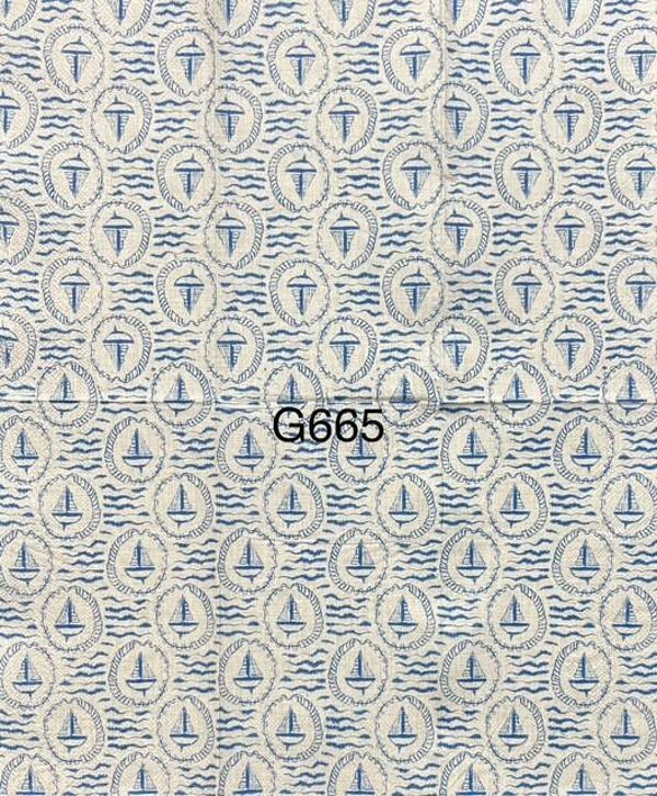 Beach (G665) - Sailboat Wallpaper with Waves
