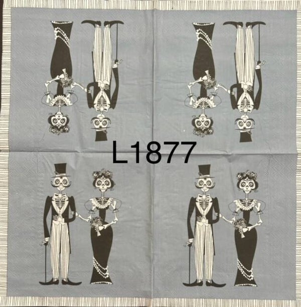 Halloween (L1877) - Skeleton Couple
