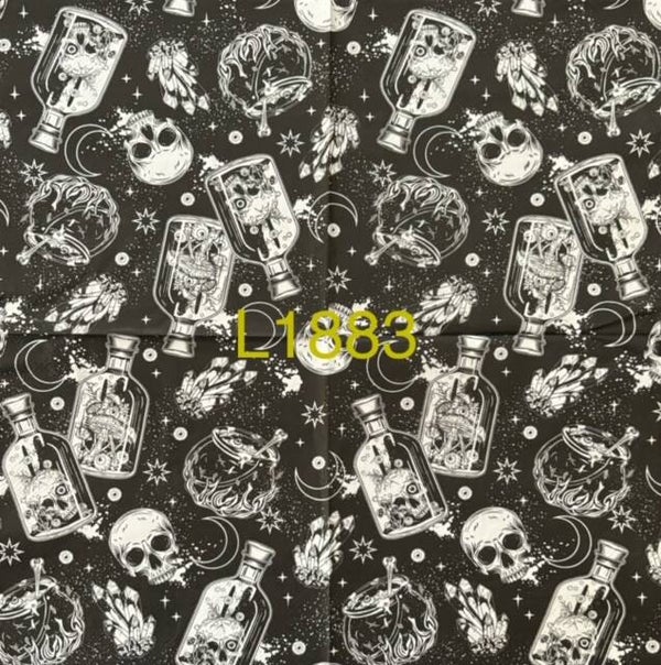 Halloween (L1883) - Pick Your Poison with Skulls