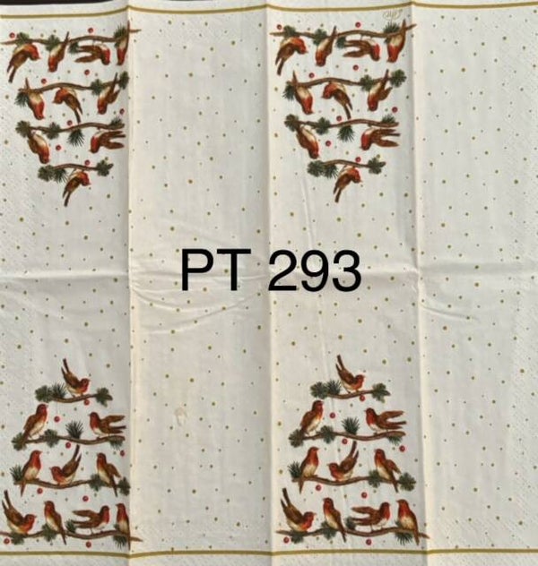 Christmas (PT293) - Christmas Tree Made of Birds