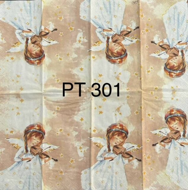 Christmas (PT301) - Girl Angel with Violin