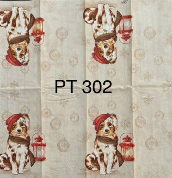 Dogs (PT302) - Santa Dog