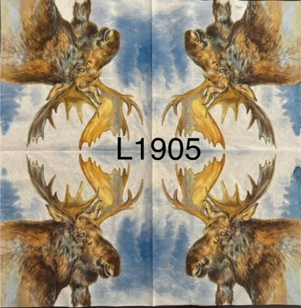 Winter (L1905) - Elk/Moose