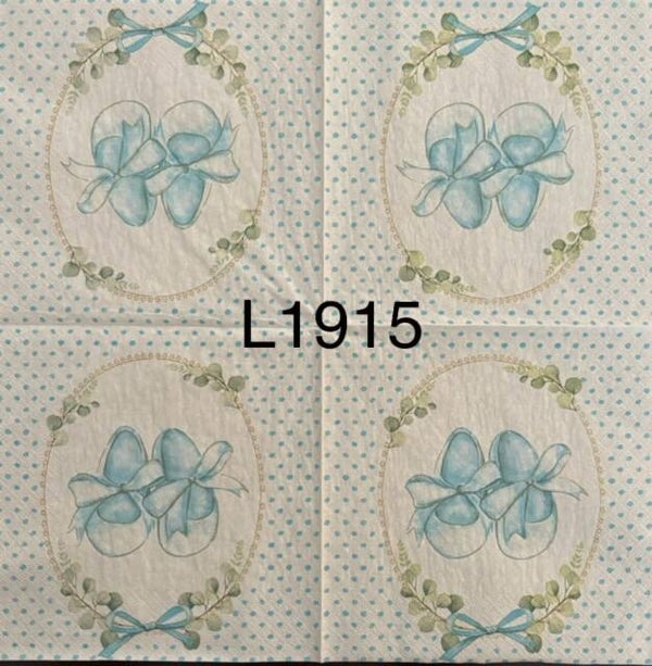 Baby (L1915) - Blue Baby Shoes