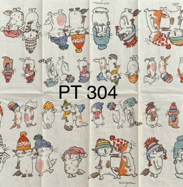 Cats (PT304) - Cats with Hats
