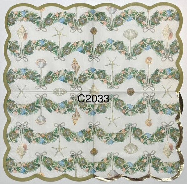 Christmas (C2033) - Shell Filled Garland