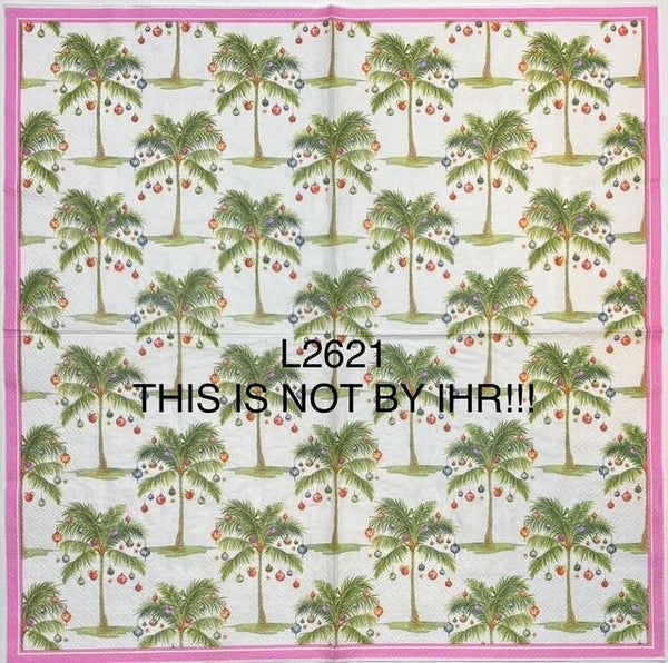 Christmas (L2621) - Palm Trees with Ornaments (NOT IHR!!)