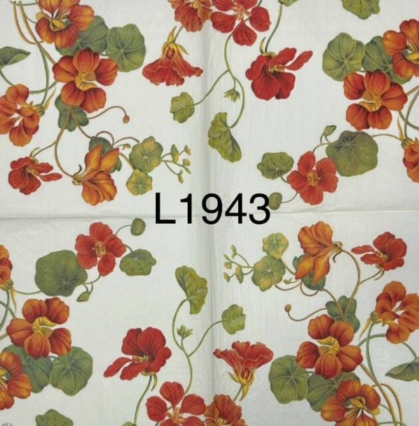 Flowers (L1943) - Orange and Yellow Vine