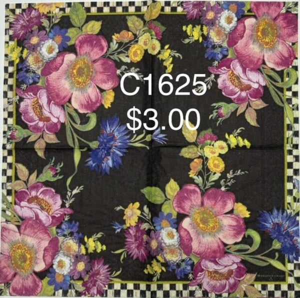 Mackenzie Child (C1625) - Flower Market Black