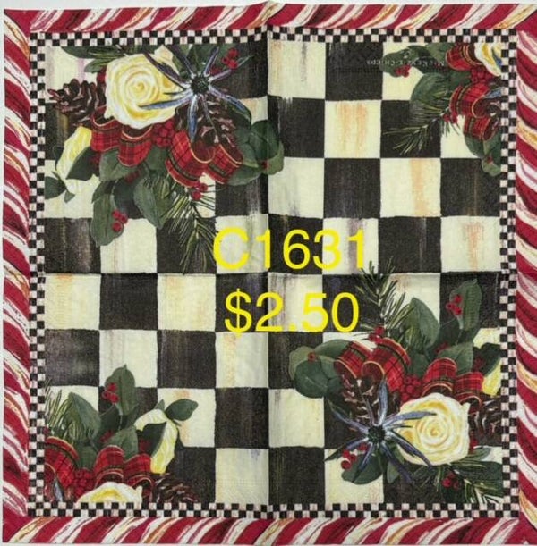 Mackenzie Child (C1631) - Scottish Bouquet