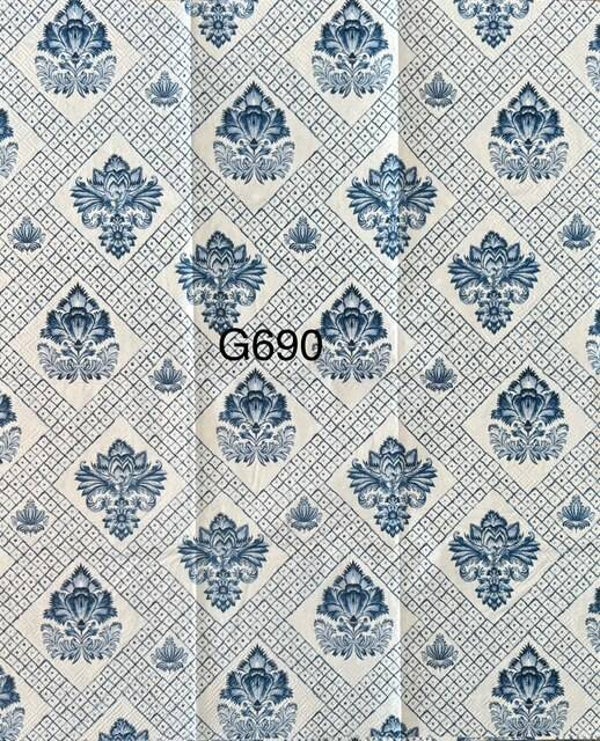 Designs (G690) - Blue and White Floral