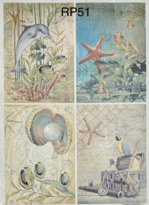 Beach (RP51) - Underwater Cards