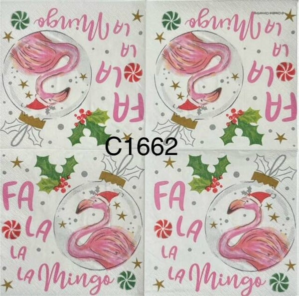 Christmas (C1662) - Fa La La La Mingo Flamingo