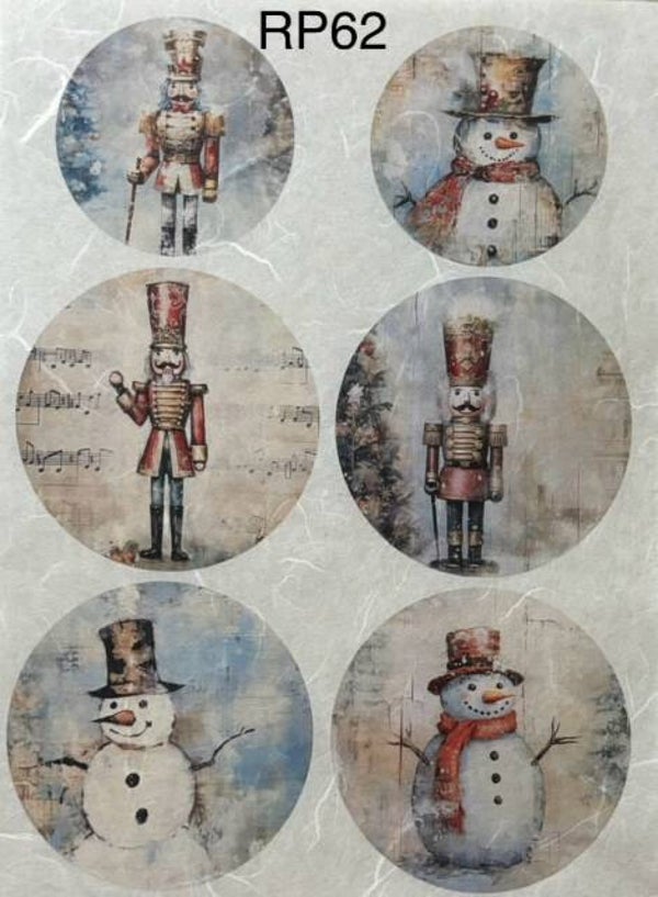 Christmas (RP62) - Nutcrackers and Snowmen Rounds