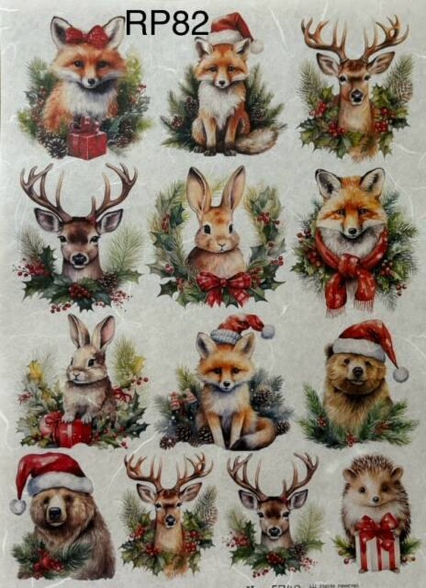 Christmas (RP82) - Winter Animals