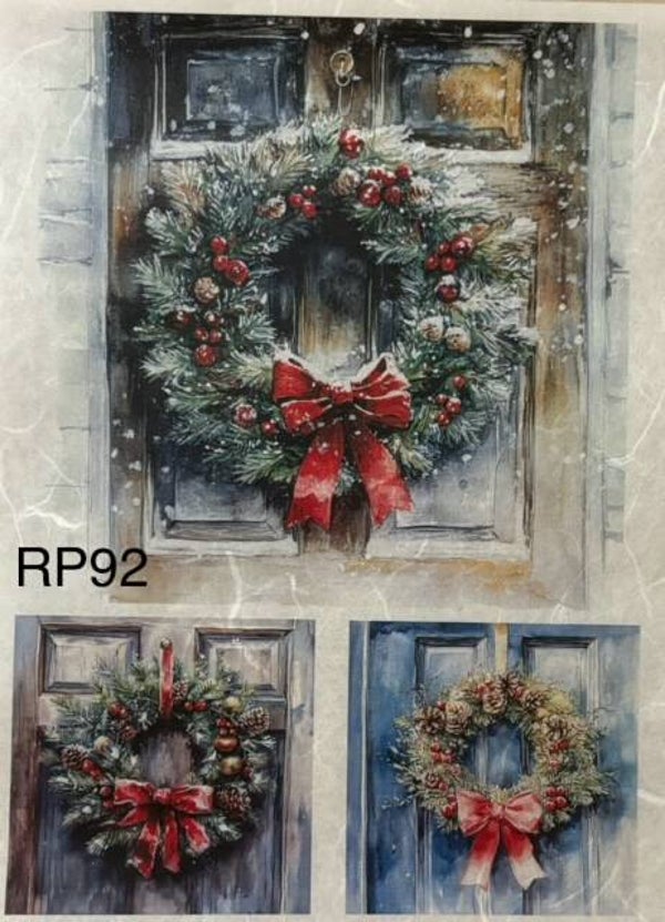 Christmas (RP92) - Wreath on Door