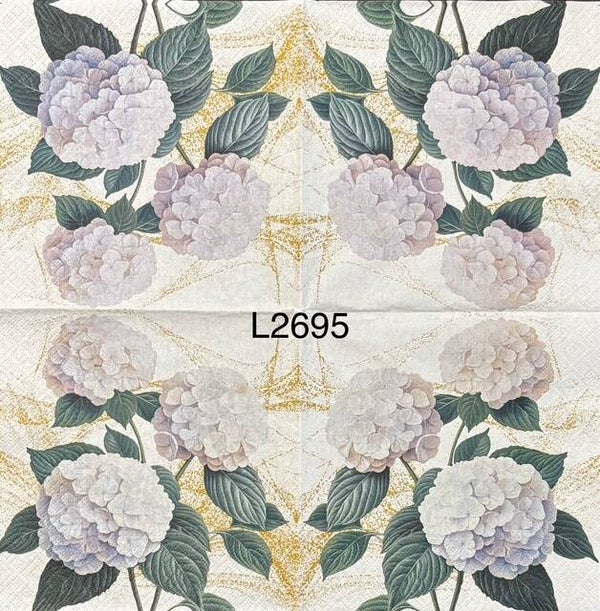 Flowers (L2695) - White Hydrangeas