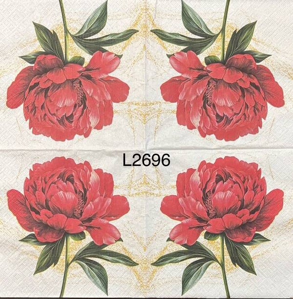 Flowers (L2696) - Red Scarlet Flower