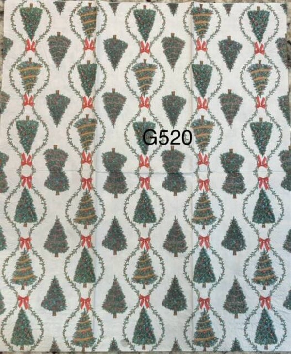 Christmas (G520) - Christmas Trees Wallpaper