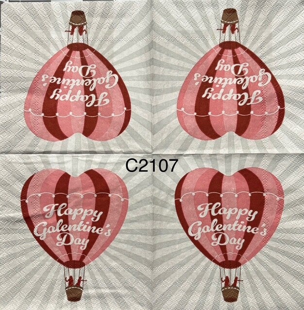 Valentines Day (C2107) - Happy Galentine's Day Air Balloon