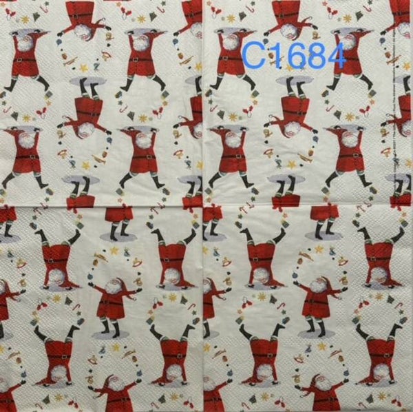 Christmas (C1684) - Santa Tricks Wallpaper
