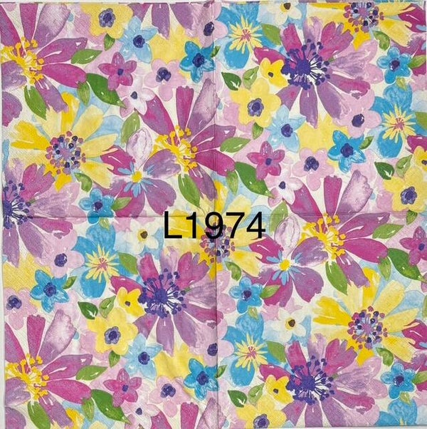 Flowers (L1974) - Watercolor Flowers