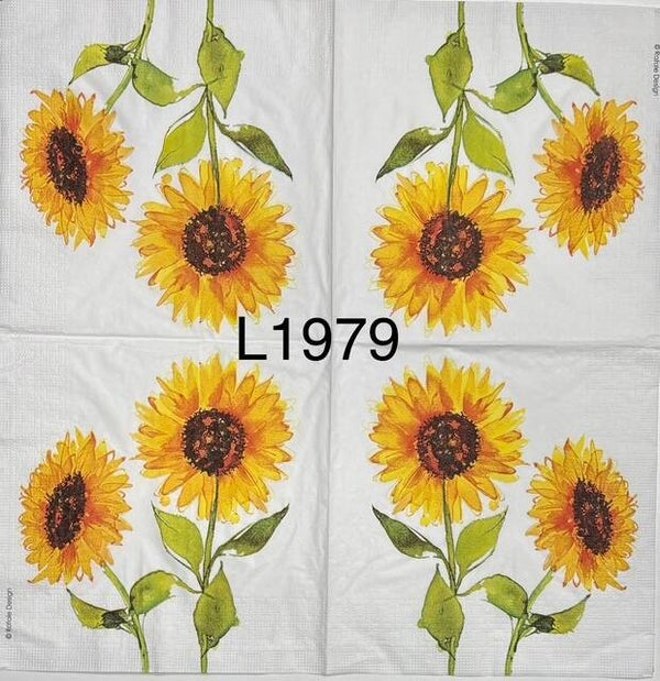Sunflowers (L1979) - Two Sunflowers