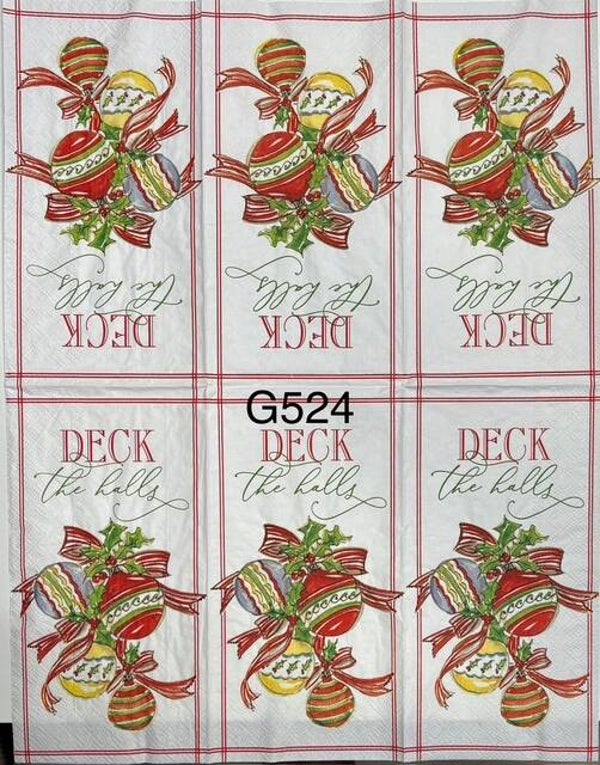 Christmas (G524) - Deck the Halls Ornaments