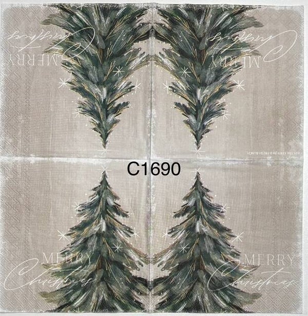 Christmas (C1690) - Christmas Tree "Merry Christmas"
