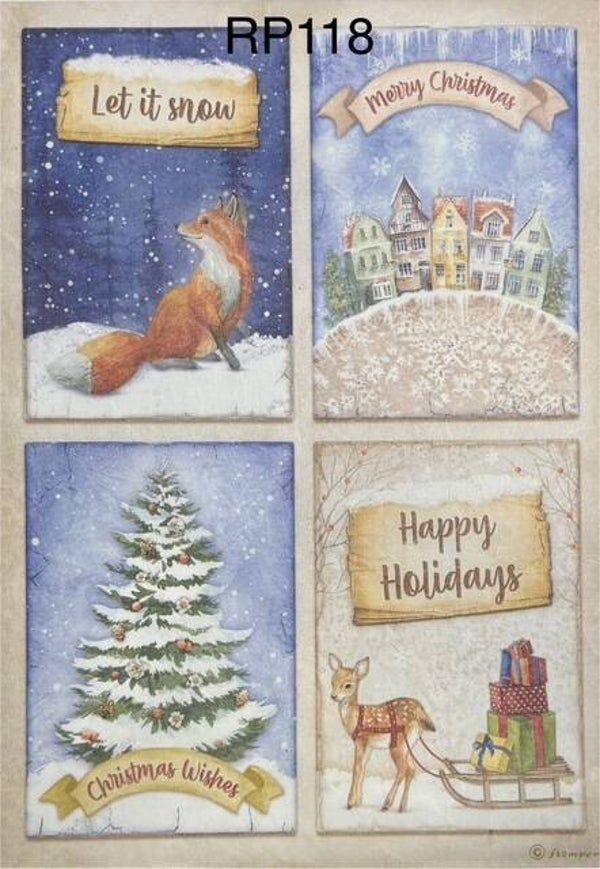 Christmas (RP118) - Winter Valley Scenes