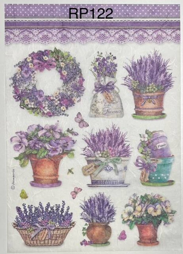 Flowers (RP122) - Lavender Plants