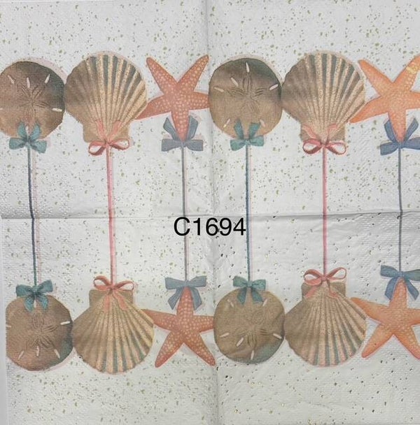 Christmas (C1694) - Shell Ornaments