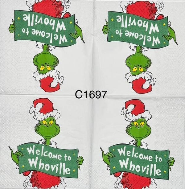 Grinch  (C1697) - Grinch Welcome to Whoville